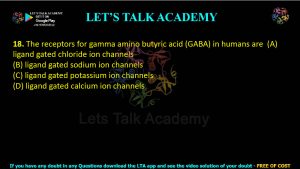 IIT JAM Biotechnology Previous Year Question paper Topic Animal biology