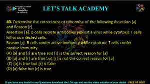 IIT JAM Biotechnology Previous Year Question paper Topic Animal biology