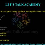 32.The characteristic oxygen binding profile of hemoglobin shown below arises due to the     .                                                      (A) quaternary structure (B) subunit dissociation (C) cooperativity (D) conformational change