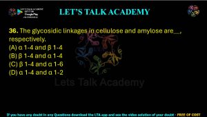 IIT JAM Biotechnology Previous Year Question paper Topic Biochemistry