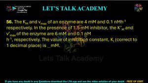 IIT JAM Biotechnology Previous Year Question paper Topic Biochemistry