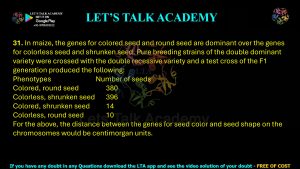 IIT JAM Biotechnology Previous Year Question paper Topic Wise
