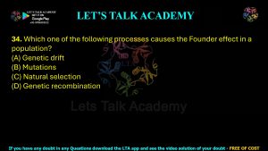 IIT JAM Biotechnology Previous Year Question paper Topic Genetics