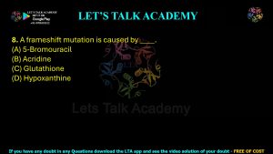 IIT JAM Biotechnology Previous Year Question paper Topic Genetics