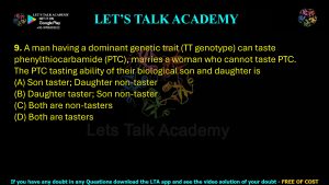 IIT JAM Biotechnology Previous Year Question paper Topic Genetics