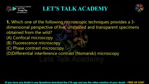 IIT JAM Biotechnology Previous Year Question paper Topic Biotechniques