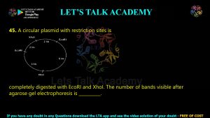IIT JAM Biotechnology Previous Year Question paper Topic Biotechniques