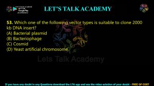 IIT JAM Biotechnology Previous Year Question paper Topic Biotechniques