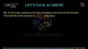 IIT JAM Biotechnology Previous Year Question paper Topic chemistry