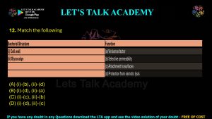 IIT JAM Biotechnology Previous Year Question paper Topic chemistry