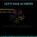 14. The order of the differential equation d3y/dx3 + 2d2y/dx2 − 3dy/dx + 6x4y = 0 is ______.