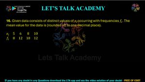 IIT JAM Biotechnology Previous Year Question paper Topic Mathematics