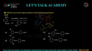 IIT JAM Biotechnology Previous Year Question paper Topic chemistry