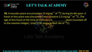IIT JAM Biotechnology Previous Year Question paper Topic Evolution and Ecology