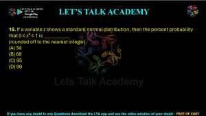 IIT JAM Biotechnology Previous Year Question paper Topic Mathematics