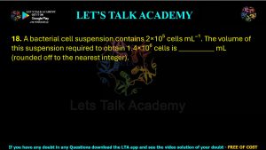 IIT JAM Biotechnology Previous Year Question paper Topic Microbiology