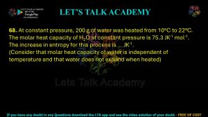 IIT JAM Biotechnology Previous Year Question paper Topic chemistry