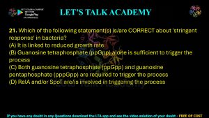 IIT JAM Biotechnology Previous Year Question paper Topic Molecular Biology