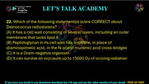 IIT JAM Biotechnology Previous Year Question paper Topic Microbiology