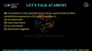 IIT JAM Biotechnology Previous Year Question paper Topic Molecular Biology