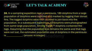 IIT JAM Biotechnology Previous Year Question paper Topic Evolution and Ecology