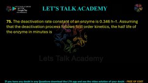 IIT JAM Biotechnology Previous Year Question paper Topic chemistry