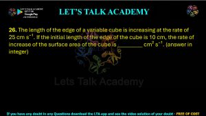 IIT JAM Biotechnology Previous Year Question paper Topic Mathematics