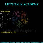 26. In the given molecule, the number of chiral centers is ________.