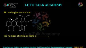 IIT JAM Biotechnology Previous year Paper PYQ Chemistry