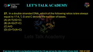 IIT JAM Biotechnology Previous Year Question paper Topic Molecular Biology