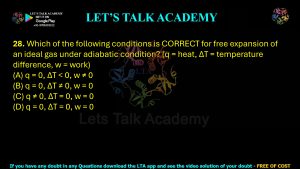 IIT JAM Biotechnology Previous Year Question paper Topic chemistry