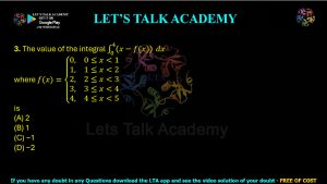 IIT JAM Biotechnology Previous Year Question paper Topic Mathematics