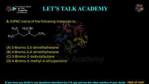 IIT JAM Biotechnology Previous Year Question paper Topic chemistry