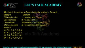 IIT JAM Biotechnology Previous Year Question paper Topic Molecular Biology