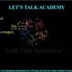 51. The value of: limx→2 (x3 − 8)/(x − 2) is _______. (in integer) 