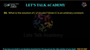 IIT JAM Biotechnology Previous Year Question paper Topic Mathematics