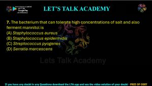 IIT JAM Biotechnology Previous Year Question paper Topic Microbiology