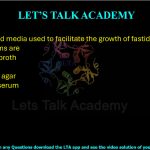 9. The enriched media used to facilitate the growth of fastidious microorganisms are  (A) Selenite F broth (B) Blood agar (C) Chocolate agar (D) Loeffler’s serum