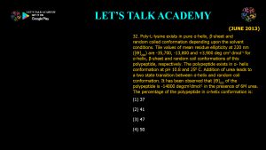CSIR NET Life Science Previous Year Questions and Solutions Spectroscopy