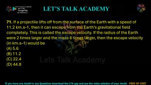 IIT JAM Biotechnology Previous Year Question paper Topic Physics