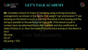 IIT JAM Biotechnology Previous Year Question paper Topic Physics