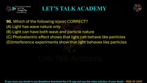 IIT JAM Biotechnology Previous Year Question paper Topic Physics