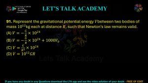 IIT JAM Biotechnology Previous Year Question paper Topic Physics