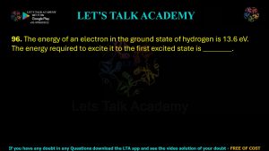 IIT JAM Biotechnology Previous Year Question paper Topic Physics