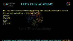 IIT JAM Biotechnology Previous Year Question paper Topic Mathematics