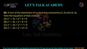 IIT JAM Biotechnology Previous Year Question paper Topic Mathematics
