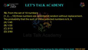 IIT JAM Biotechnology Previous Year Question paper Topic Mathematics