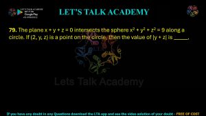 IIT JAM Biotechnology Previous Year Question paper Topic Mathematics