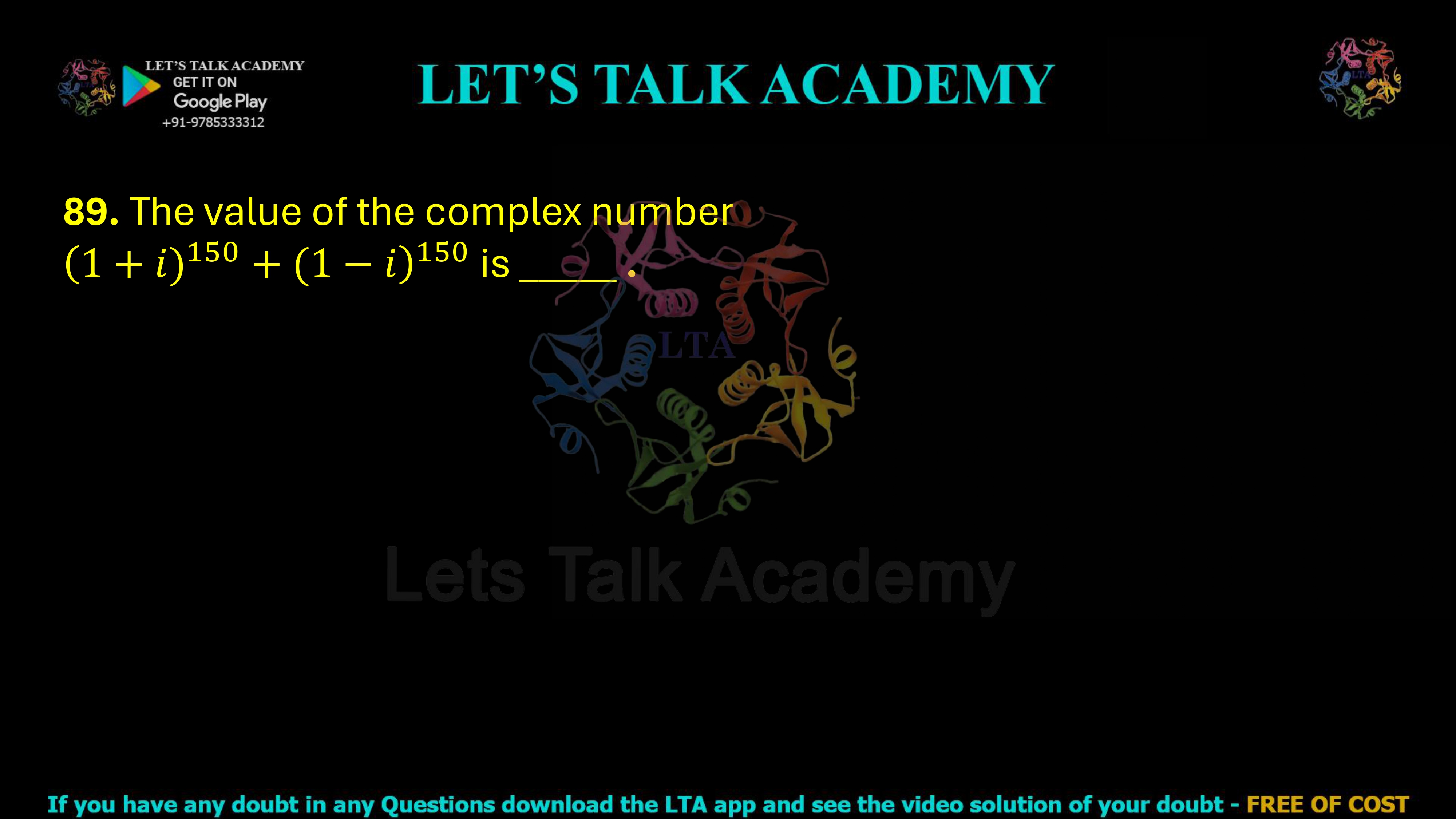 84. The lengths of two sides of a triangle are 2 units and 3 units and the angle included by these two sides is 60°. The length of the third side of the triangle will be (A) √5 units (B) √7 units (C) 4 units (D) 5 units