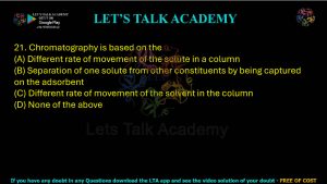 csir-net-life-science-previous-year-questions-on Chromatography